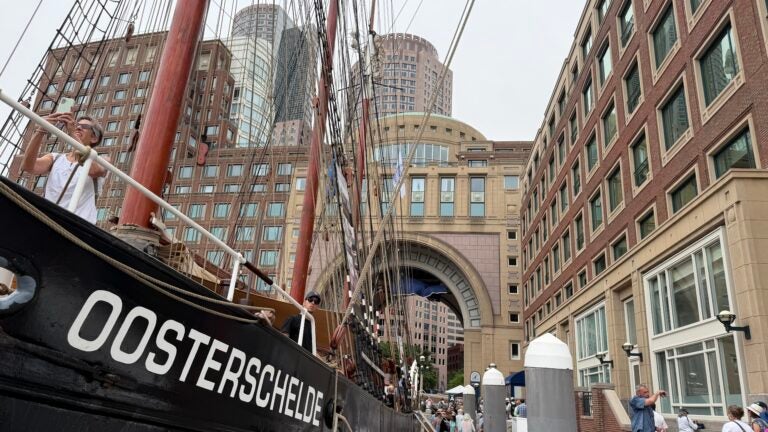 Look inside Oosterschelde, the historic Dutch tall ship at Sail Boston Look inside Oosterschelde, the historic Dutch tall ship at Sail Boston