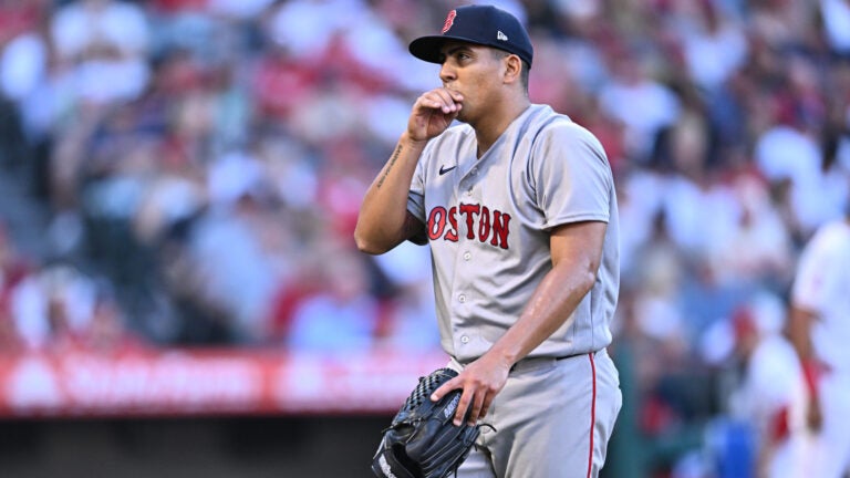 Red Sox pitcher Ranger Suarez leaves 7-5 win over Angels because of injury Red Sox pitcher Ranger Suarez leaves 7-5 win over Angels because of injury
