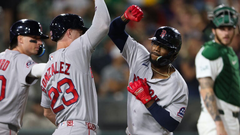 Red Sox beat A’s 4-2 on Andrew Monasterio’s homer in 10th