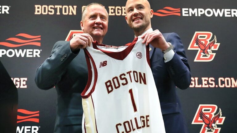 Boston College says Luke Murray had no role in firing of announcers Boston College says Luke Murray had no role in firing of announcers