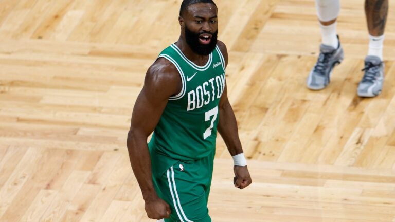 Jaylen Brown says Boston is home and no one can take that away Jaylen Brown says Boston is home and no one can take that away