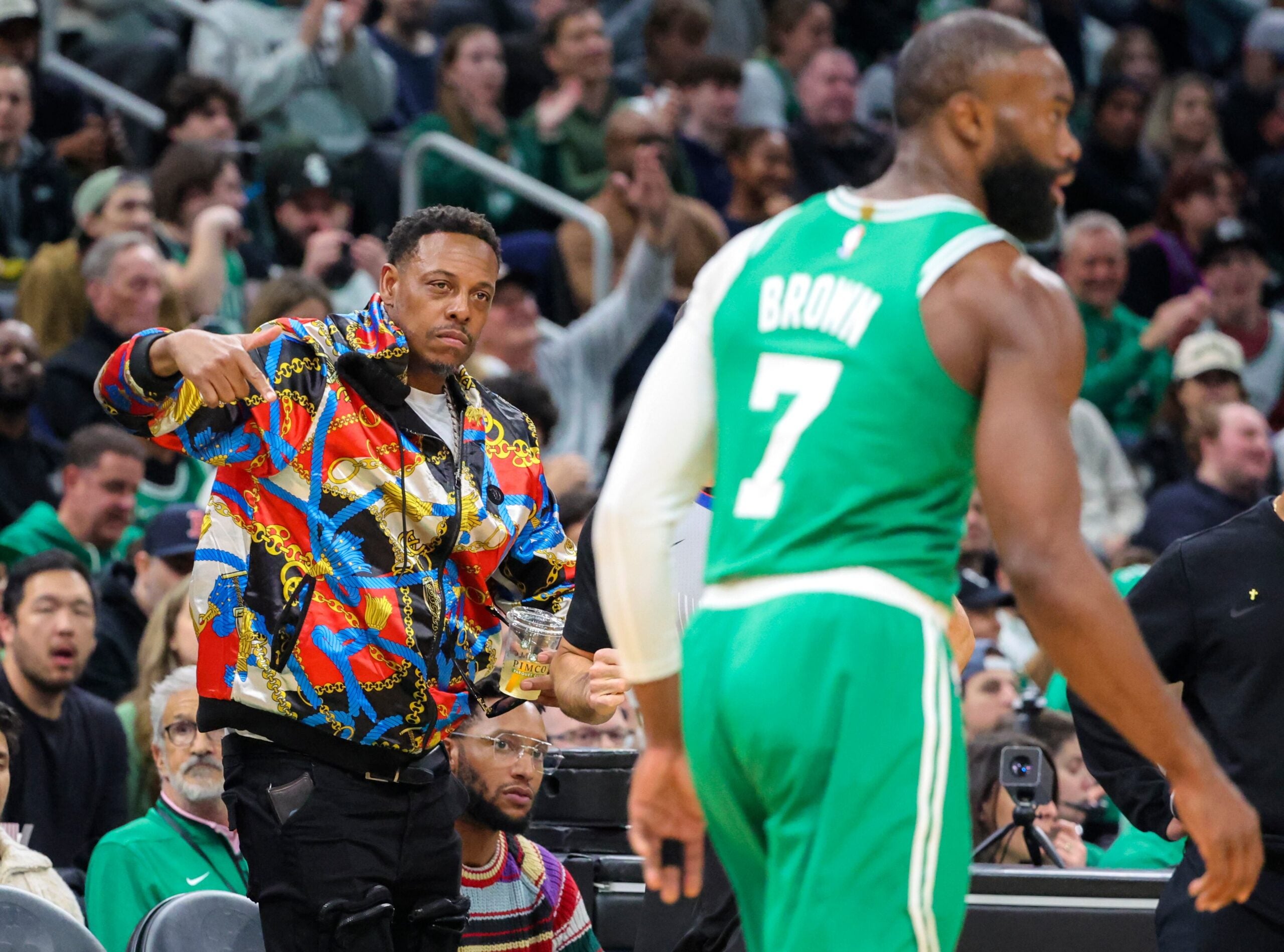 boston.com - Kaley Brown - Paul Pierce encourages Jaylen Brown after trade from Celtics: 'This is what keeps you hungry'
