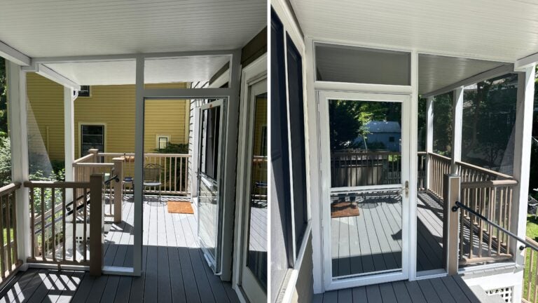 Building a screened-in porch is easier than you might think Building a screened-in porch is easier than you might think