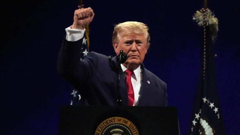 Trump mixes patriotism with partisanship as he celebrates America’s ‘joyous’ 250th anniversary