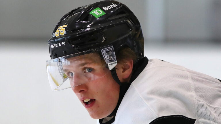 Bruins’ breakout prospect Cooper Simpson has clear path to follow Bruins’ breakout prospect Cooper Simpson has clear path to follow