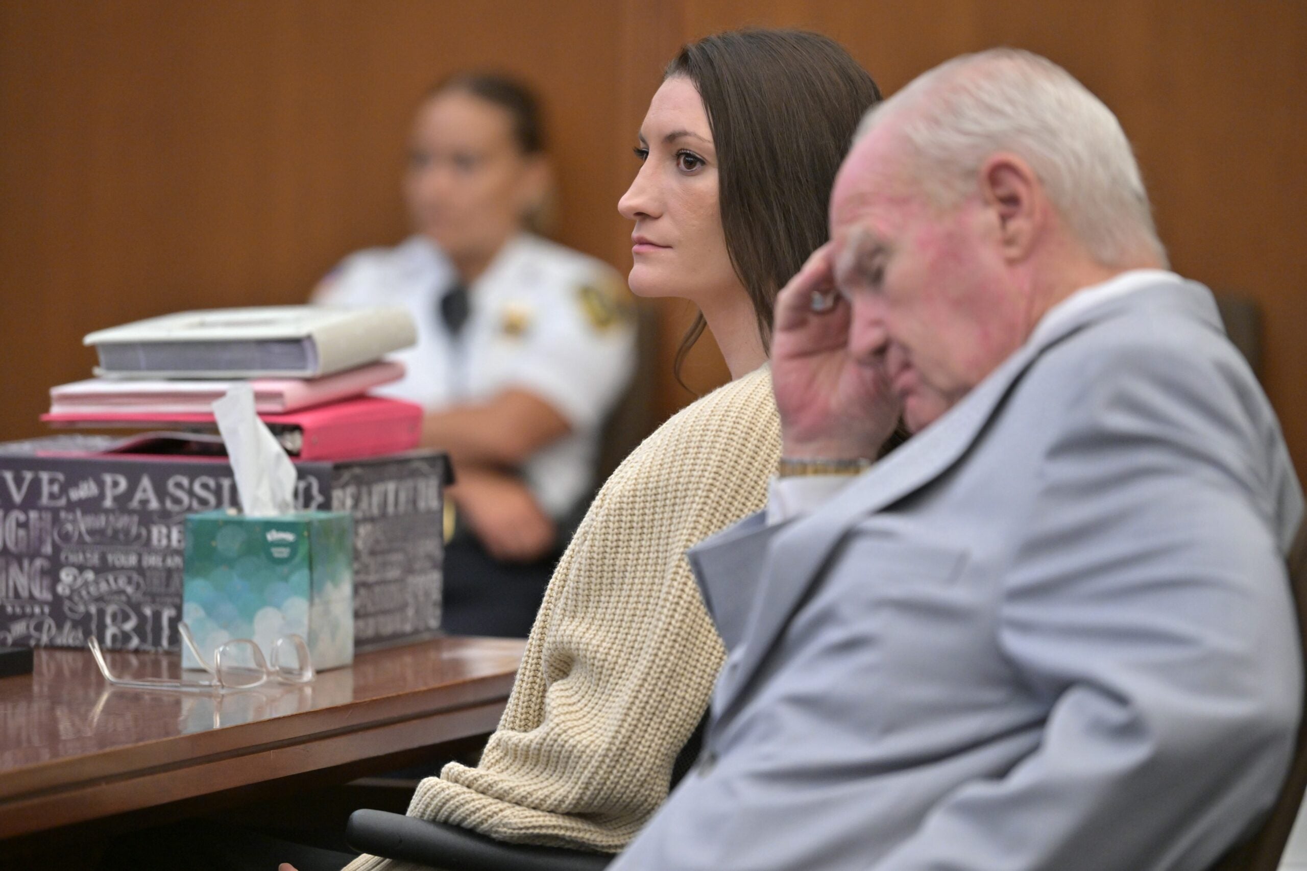 El juicio contra Lindsay Clancy entra en su etapa decisiva en la Corte Superior del Condado de Plymouth (Foto publicada por boston.com/Josh Reynolds/AP().