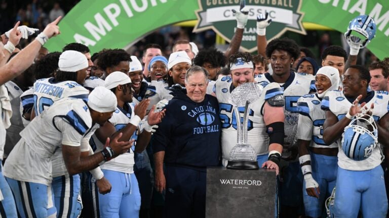 Photo: boston.com North Carolina Defeats TCU 15-10 in Dublin to Open Bill Belichick's Second Season