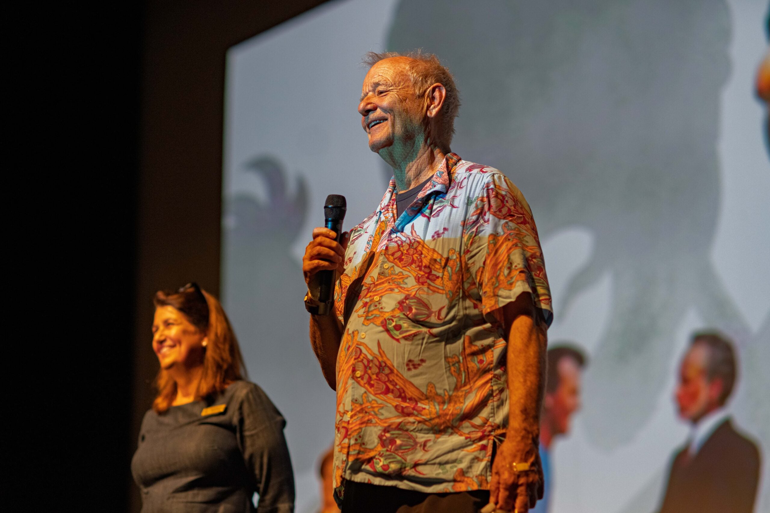 boston.com - Lauren Daley - Bill Murray makes surprise appearance at Bill Murray movie marathon in New Bedford