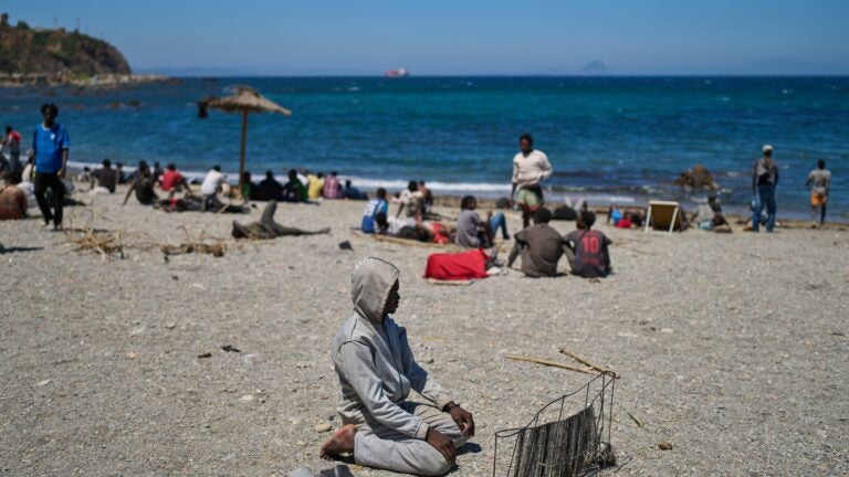In Ceuta, some migrants cling to hopes of someday reaching mainland Spain