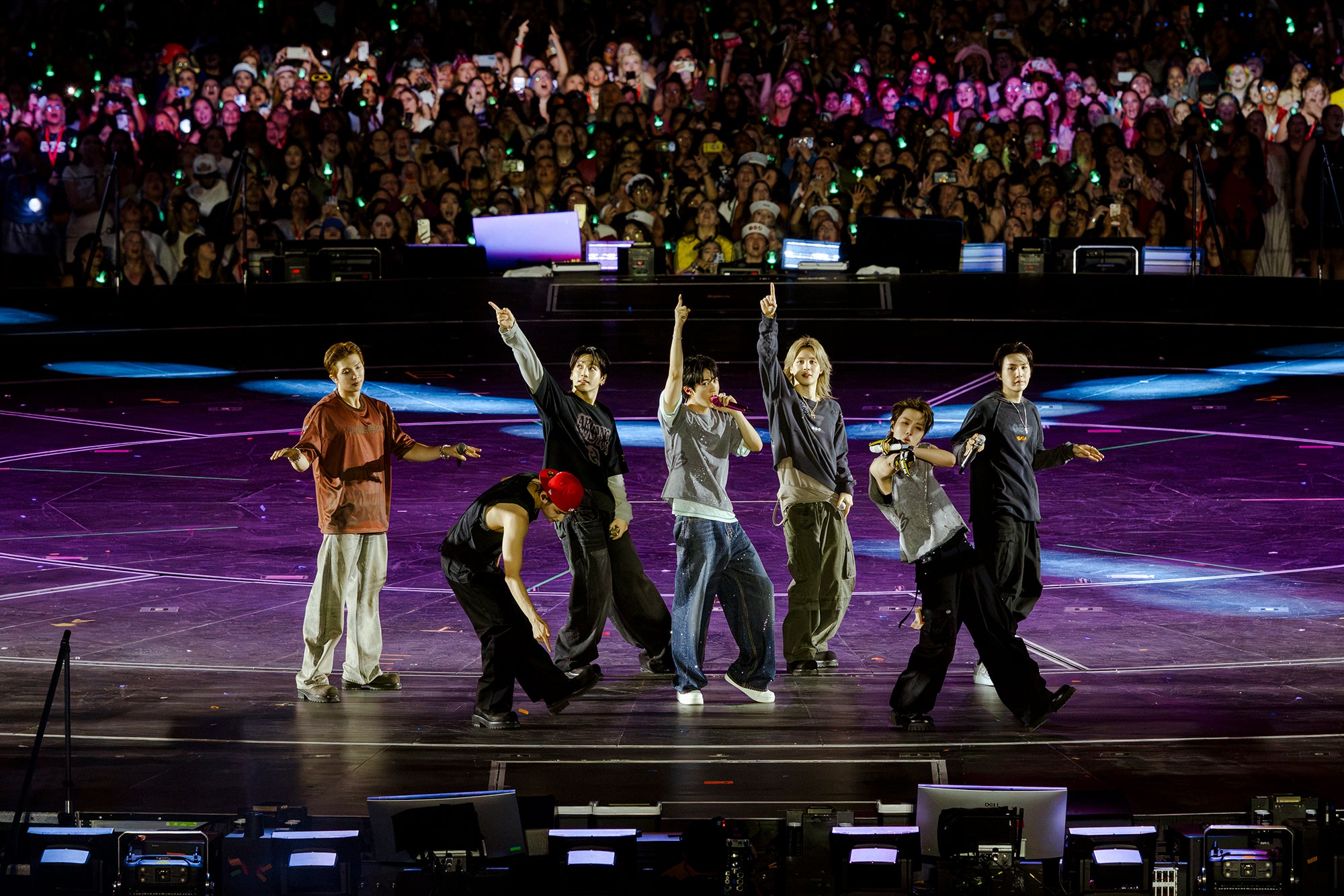 BTS worked out at Planet Fitness in Boston's Downtown Crossing
