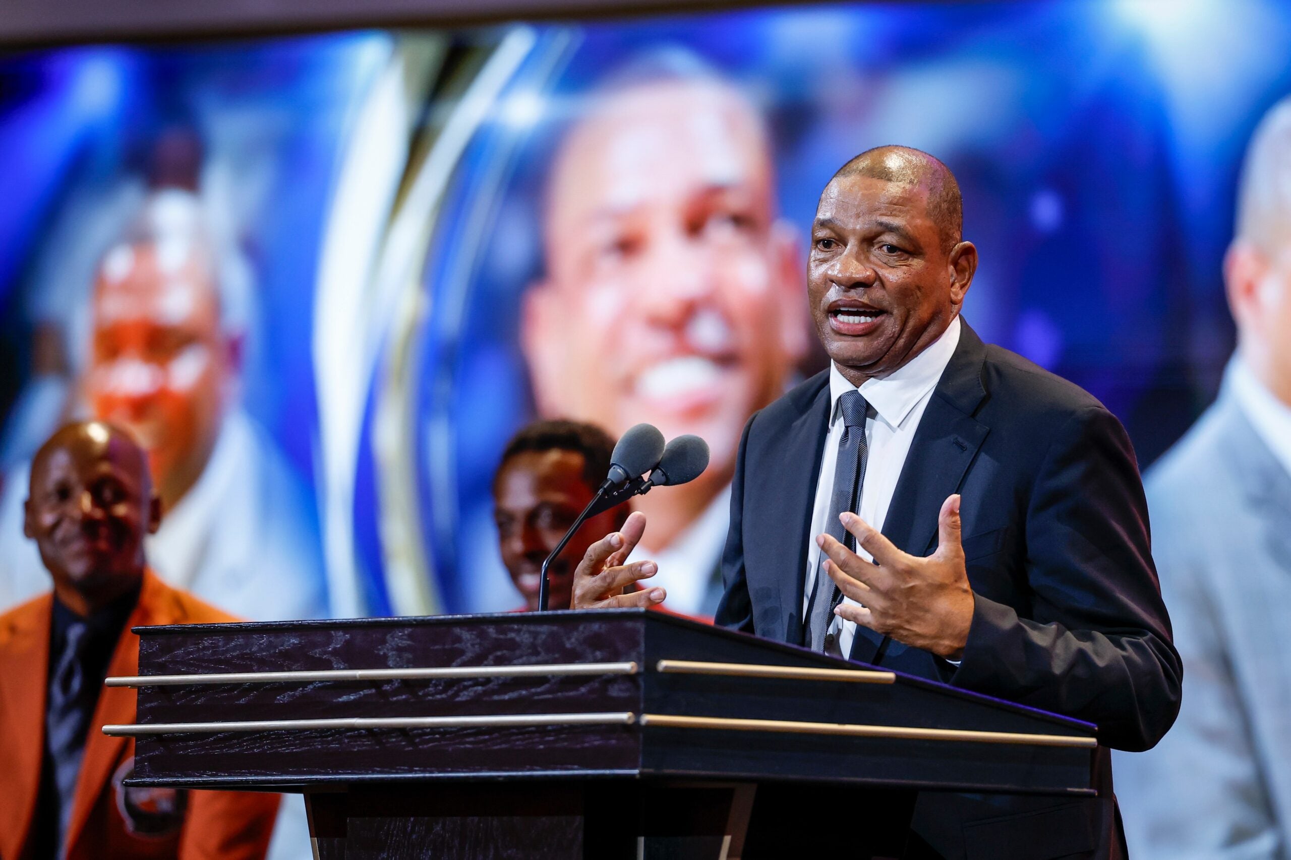boston.com - Conor Ryan - Doc Rivers says 'last good coaching feat' involved the Celtics' 'Big 3'
