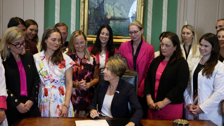Gov . Healey signed a law expanding abortion rights here what to know