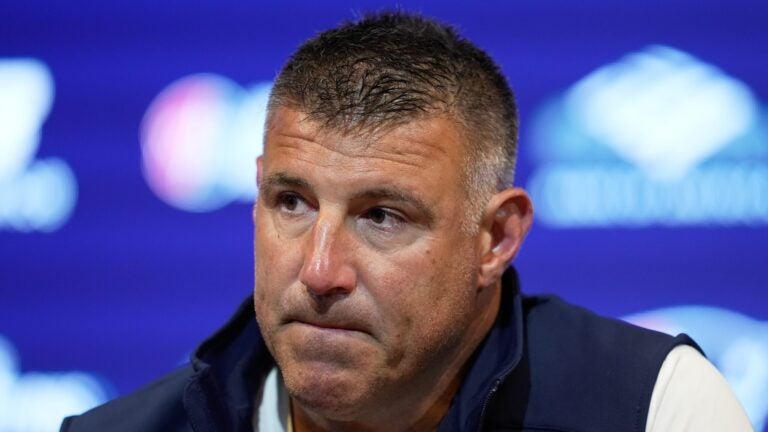 ‘We are the front office': Mike Vrabel said comments on Patriots' depth weren't targeted at Eliot Wolf