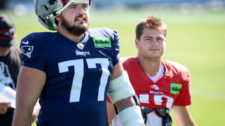 Patriots bring back Ben Brown, sign 5 players to practice squad, and name team captains