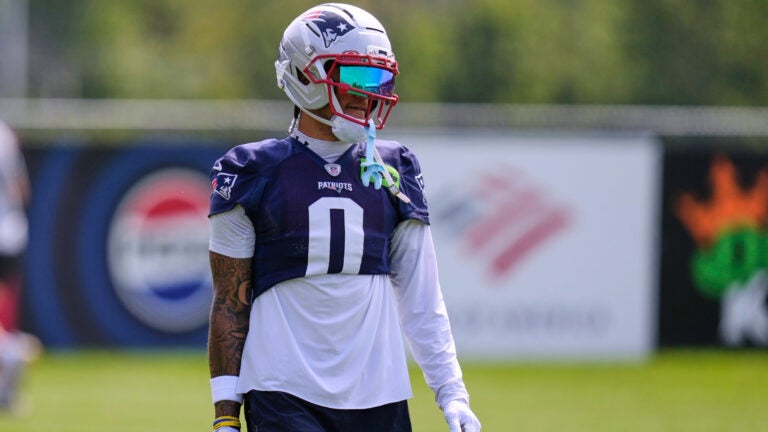 Christian Gonzalez returns to slippery football field, and other takeaways from Patriots training camp