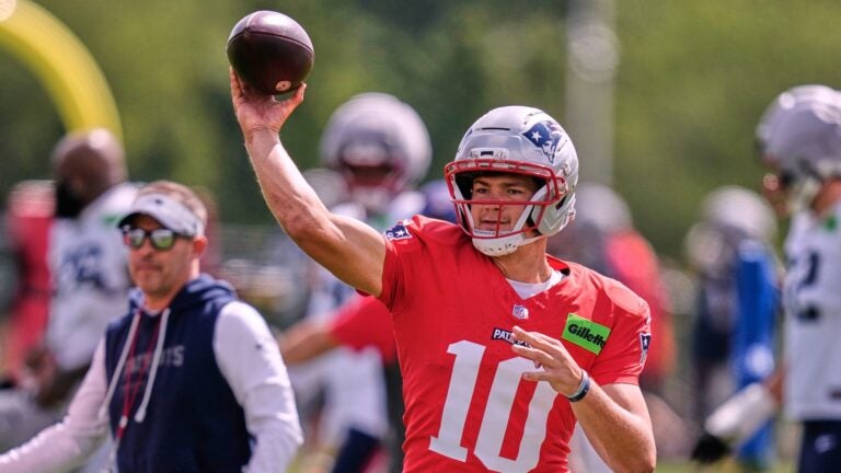 Patriots QB Drake Maye says his shoulder ‘feels great’ Patriots QB Drake Maye says his shoulder ‘feels great’