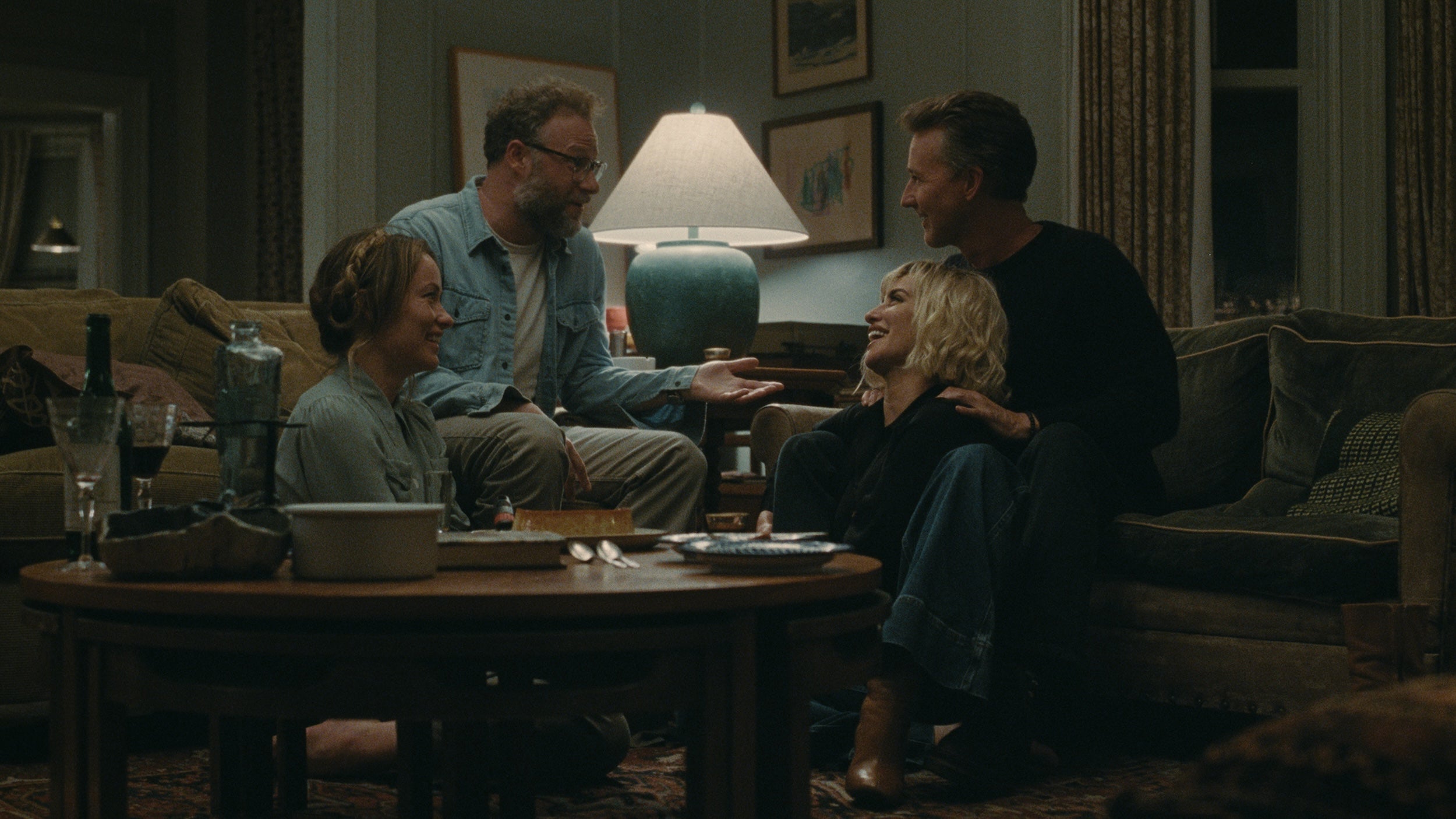 Olivia Wilde, Seth Rogen, Penelope Cruz, and Edward Norton in