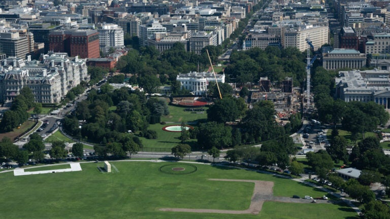 Trump asks Supreme Court to let White House ballroom construction continue during appeal