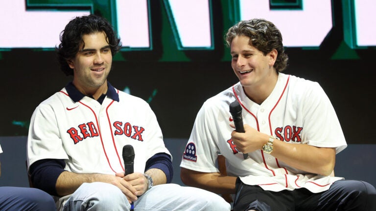 Roman Anthony reacts to Red Sox trading Marcelo Mayer Roman Anthony reacts to Red Sox trading Marcelo Mayer