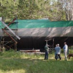 Maine A homemade 80-ton steel schooner trapped in a Maine backyard may finally see water — if voters agree 10 min read