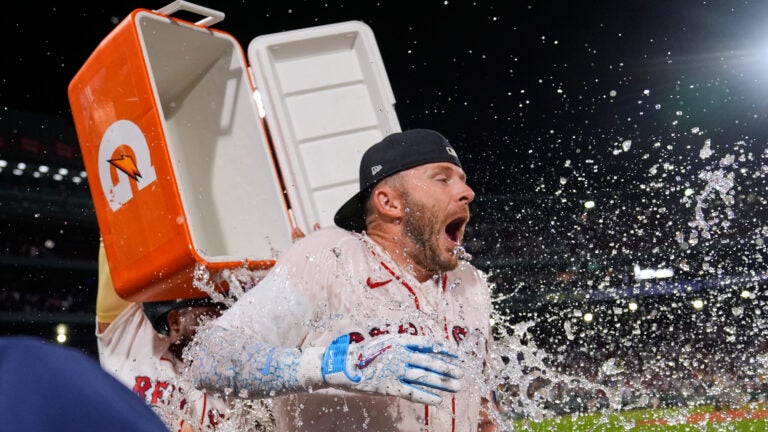 Trevor Story, Roman Anthony provide heroics for Red Sox in return to Fenway Park