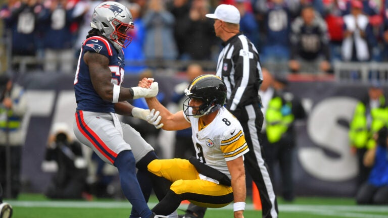 Gabe Jacas Aaron Rodgers Patriots Steelers