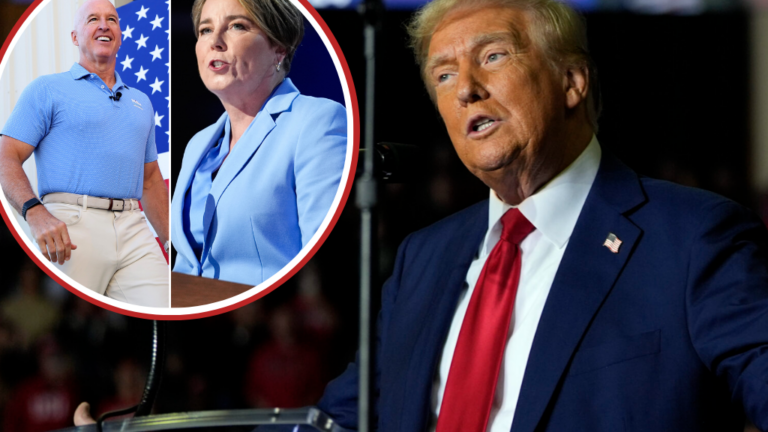 How Donald Trump’s presence is shaping the race between Healey and Minogue