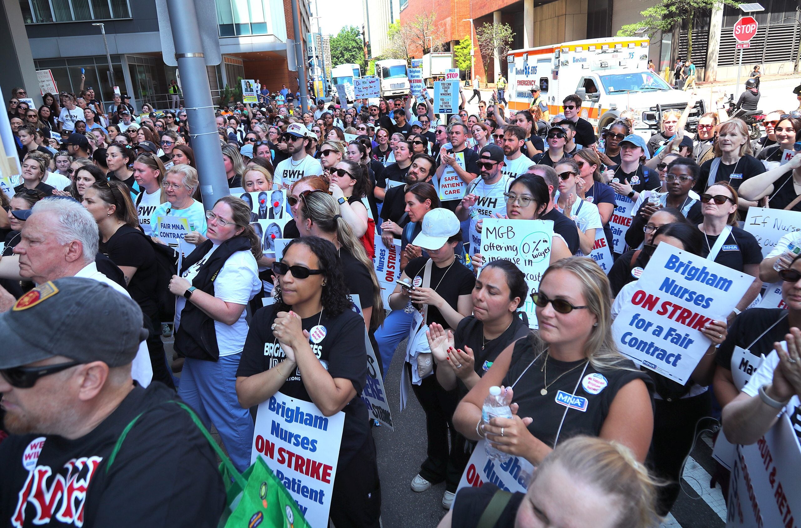 boston.com - Brendan Nordstrom - Brigham nurses postpone scheduled strike to vote on hospital's 'best and final' offer