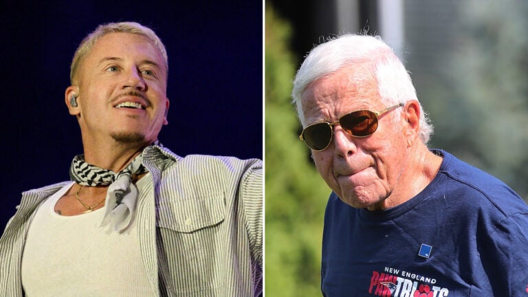 Macklemore, Robert Kraft pledge aid amid Ed Sheeran controversy