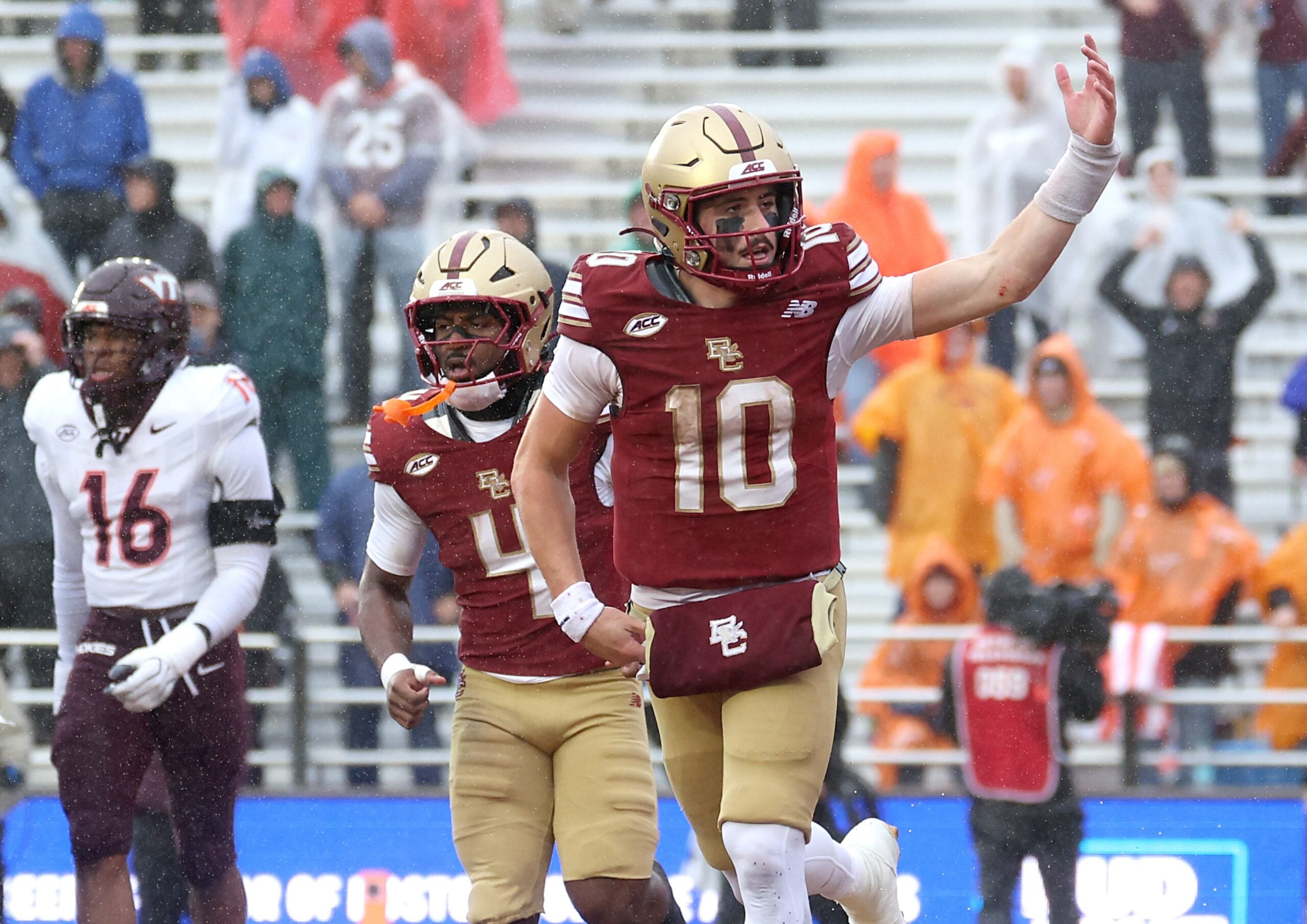boston.com - Trevor Hass - Mason McKenzie's two TDs give BC a fourth-quarter lead, but Va. Tech pulls away late to win ACC opener