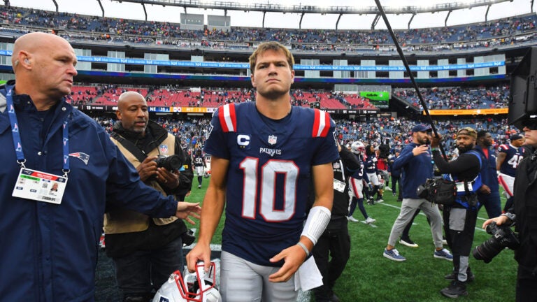 Is Drake Maye, struggling Patriots offense worrying Mike Vrabel? Is Drake Maye, struggling Patriots offense worrying Mike Vrabel?