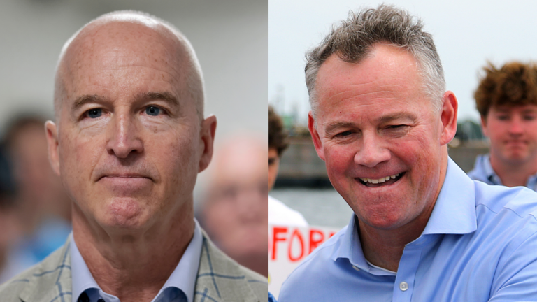Republicans Mike Minogue and Brian Shortsleeve vie for Massachusetts governor nomination