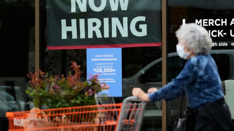 Trump keeps heralding an economic boom , but even a solid jobs report is causing problems for him