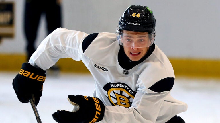 James Hagens’s start with Bruins is on one of youngest lines in NHL James Hagens’s start with Bruins is on one of youngest lines in NHL