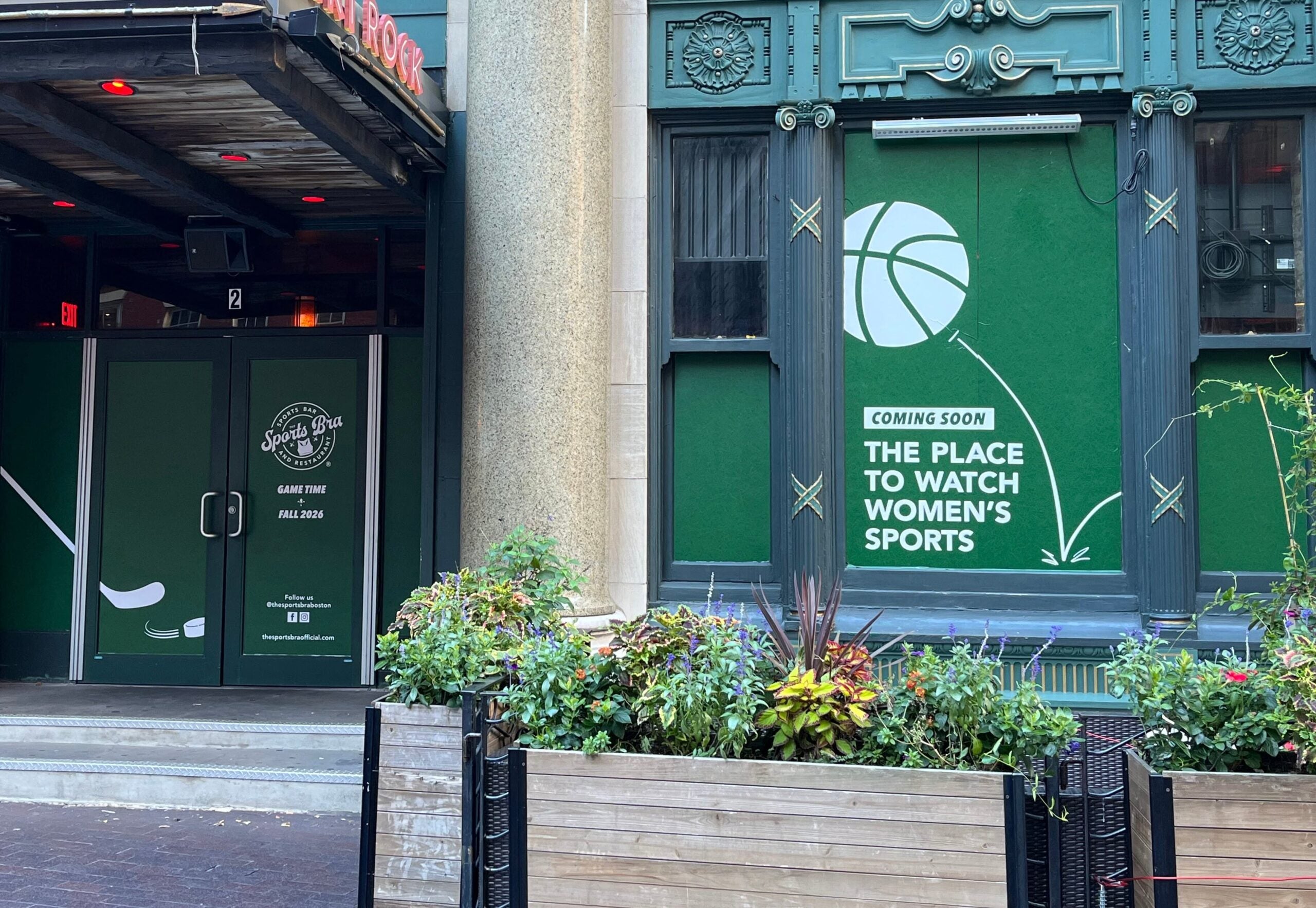 boston.com - Emma Healy - A women's sports bar, The Sports Bra Boston, is preparing for its opening day downtown