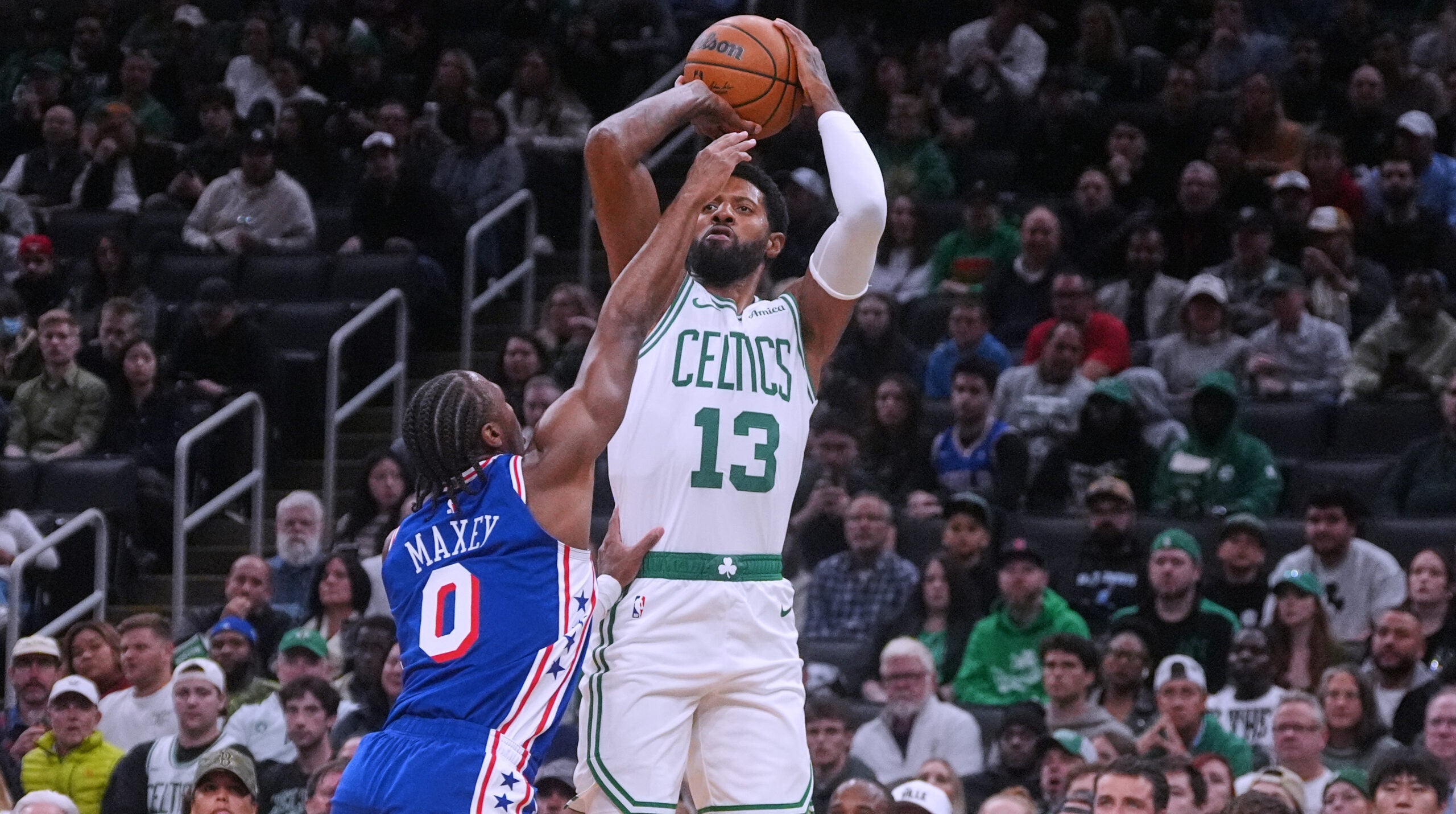 boston.com - Colin McCarthy - Paul George is a better fit on the Celtics than he gets credit for