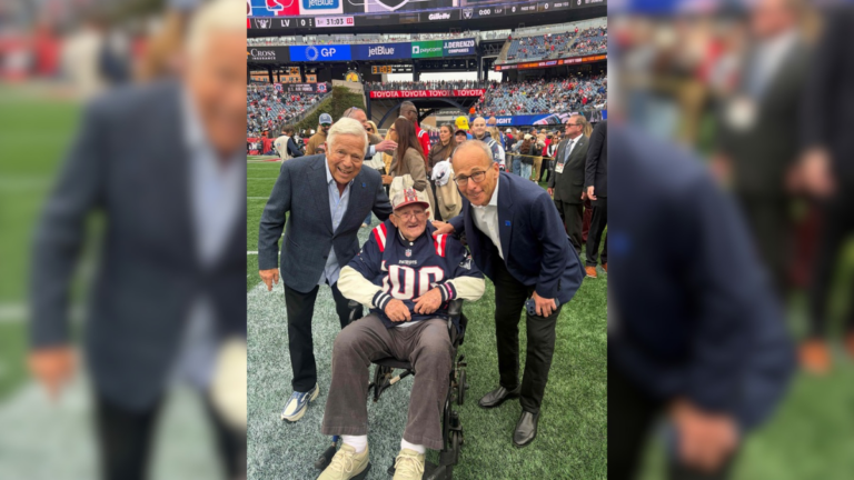100-year-old Patriots fan hasn’t missed a home game in 57 years 100-year-old Patriots fan hasn’t missed a home game in 57 years