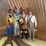 The Bruins dressed up as Toy Story characters as part of Wednesday's community event.
