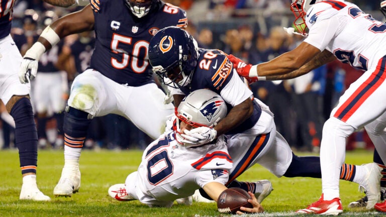 Patriots Bears Drake Maye takeaways