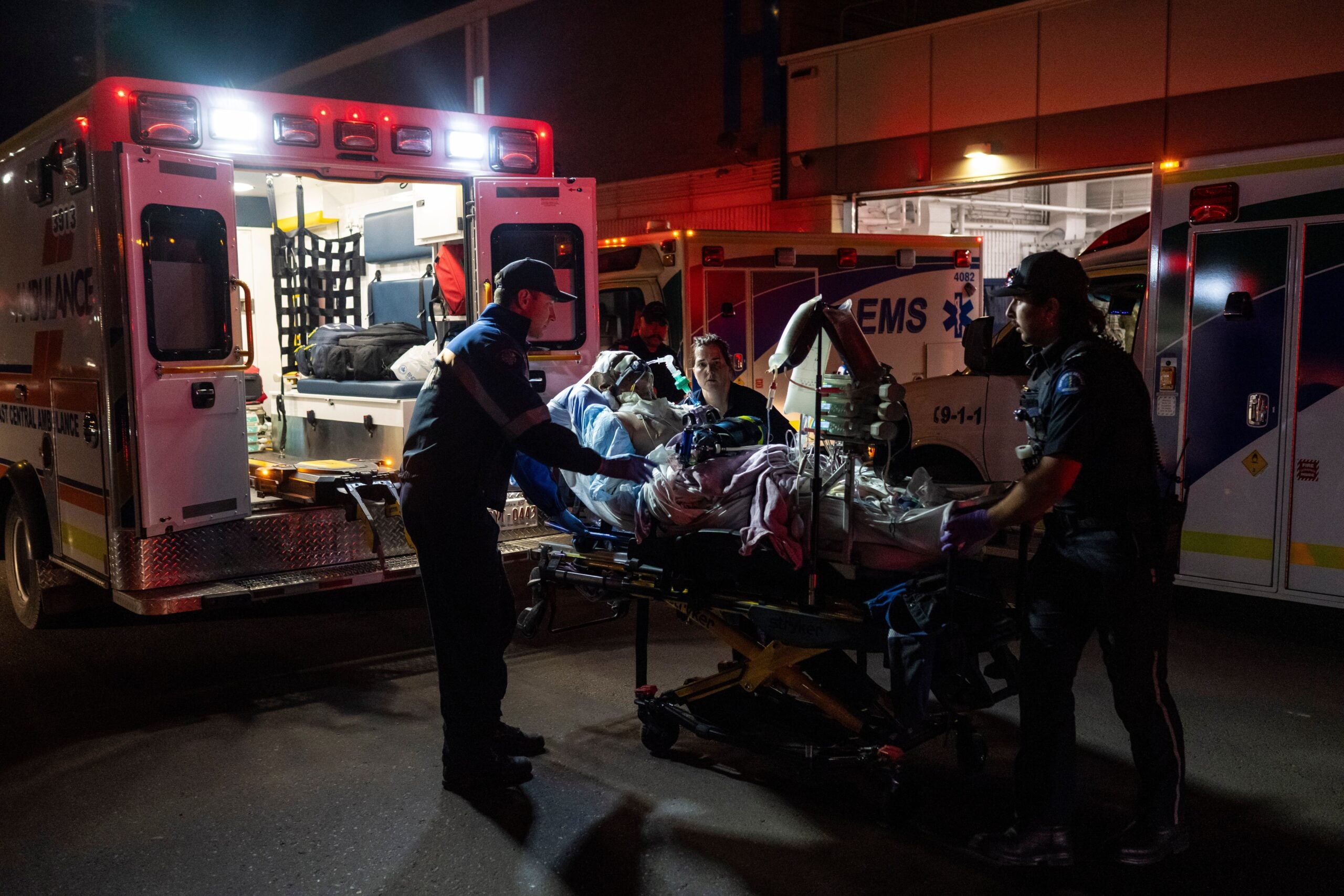 boston.com - Associated Press - Alberta premier says 39 people hospitalized, at least 19 critical after fire at Canada military base